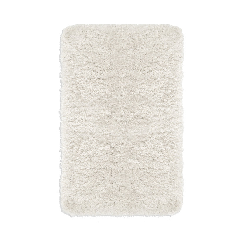 Red Barrel Studio® Gerwalta Rectangular Polyester NonSlip Solid Bath Rug & Reviews Wayfair